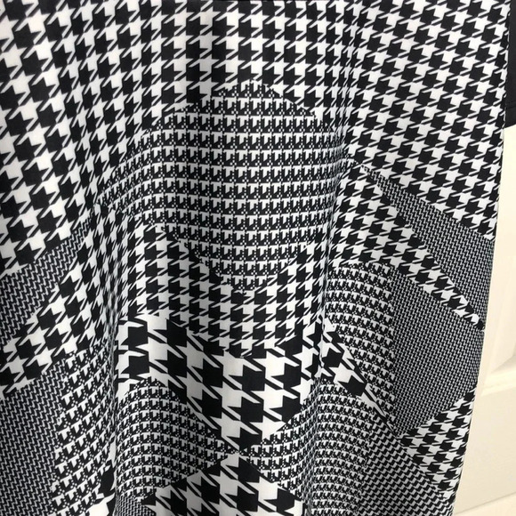 VENUS Houndstooth 3/4 Sleeve Dress - Picture 3 of 9